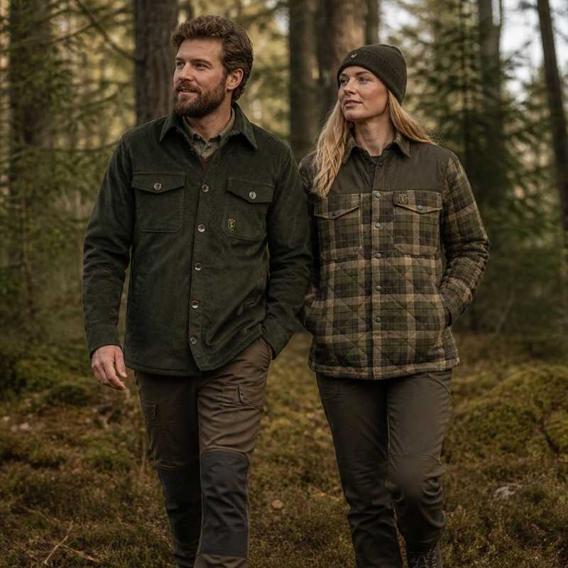 Deerhunter Sherpa Skjorte Timber grøn på jæger